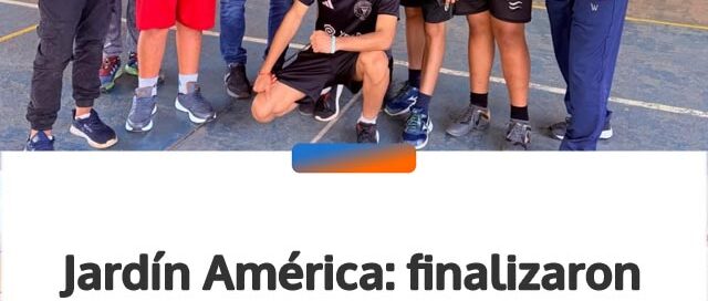 Jardín América: finalizaron las competencias de vóley masculino de las Olimpiadas Estudiantiles
